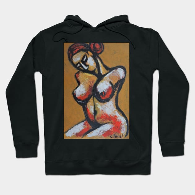 Earth Goddess - Front Hoodie by CarmenT